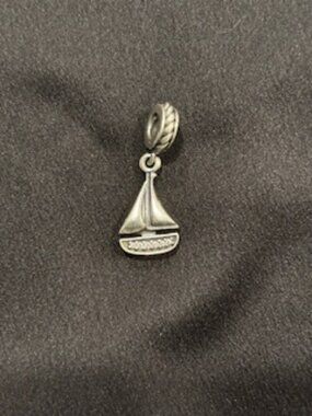 Pandora Retired " Sail Away" Charm